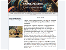Tablet Screenshot of carolineeden.com